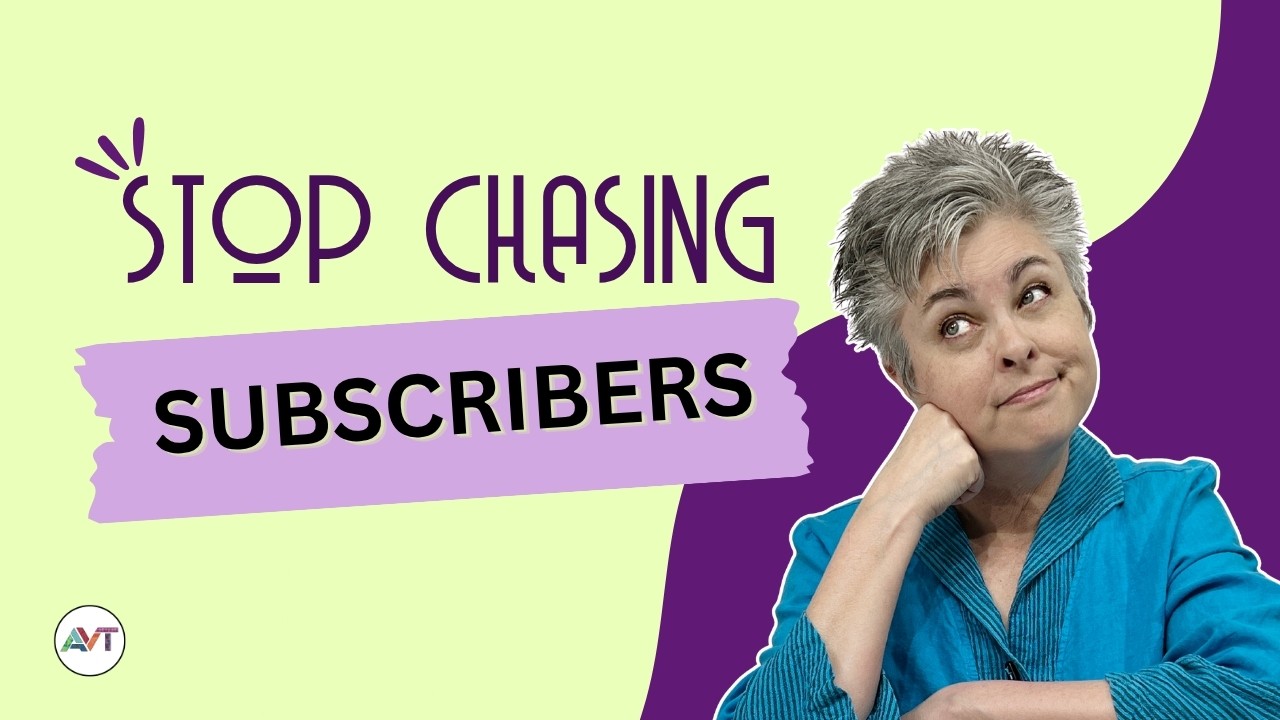 Stop Chasing Subscribers, Lyric looking like she is a little bit frustrated